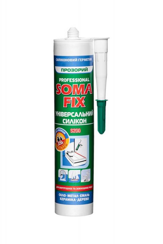 Силікон SomaFix універсальний 280 мл прозорий