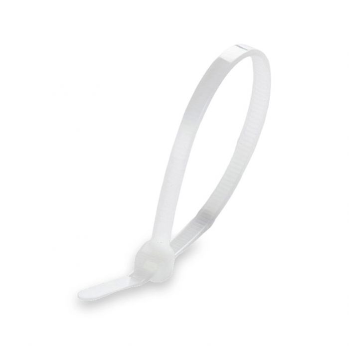 Стяжка кабельна 5*300 біла (пач 100шт) APRO