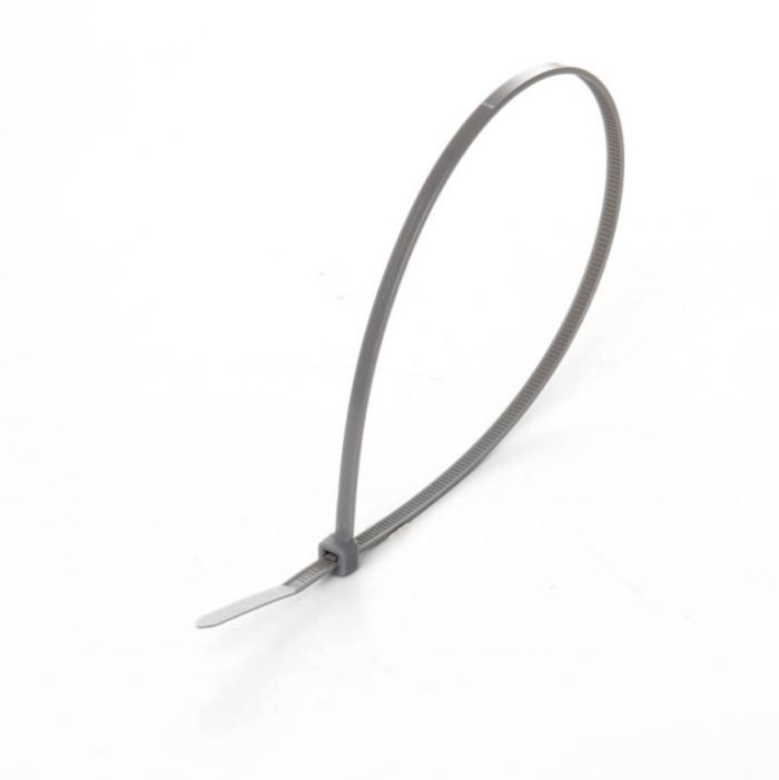 Стяжка кабельна 4x300 сіра (для ковпаків авто) (пач 100шт) APRO