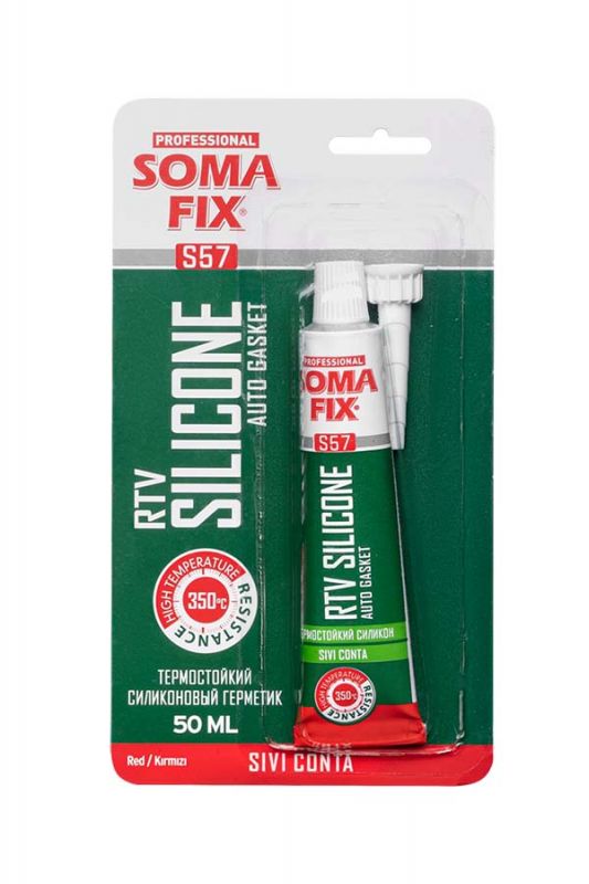 Силікон SomaFix термостійкий RTV 50 мл
