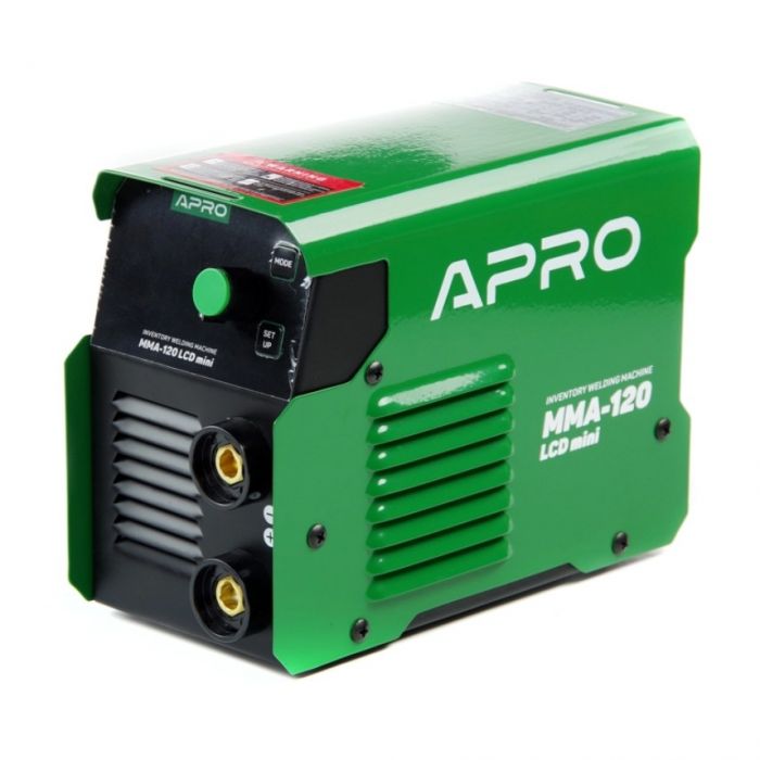 Зварювальний апарат інверторний MMA-120 LCD mini APRO