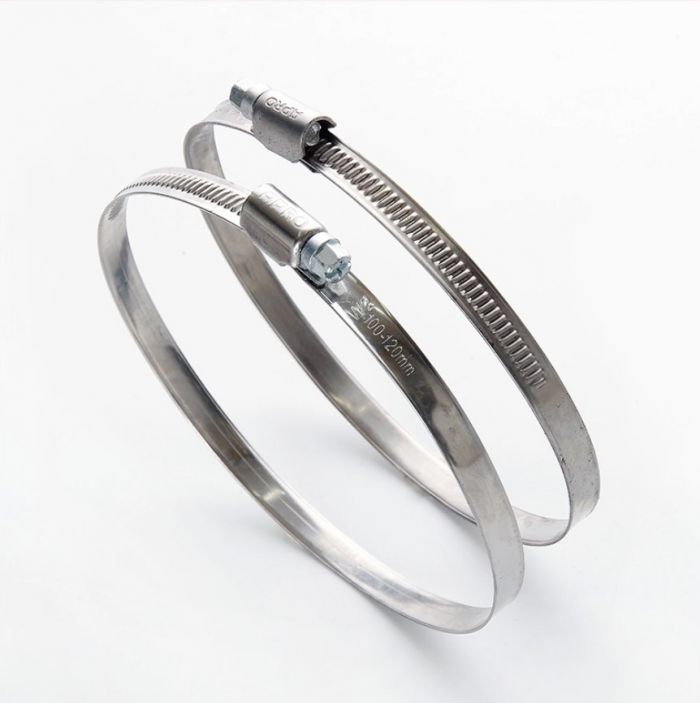 Хомут черв'ячний нержавіючий W2 16-27 мм (пач 50шт) APRO