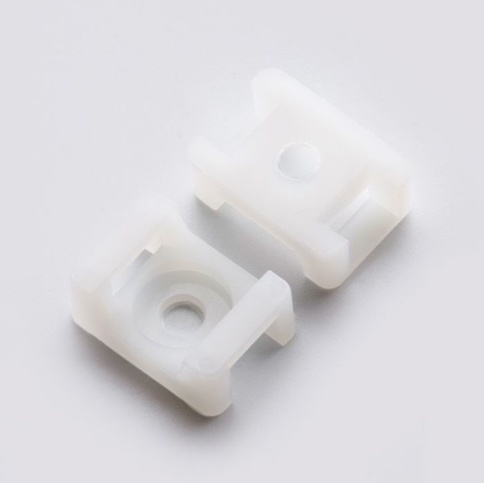 Майданчик для кабельних стяжок з монтажним отвором 15x10x7x3,4мм (пач 100шт) APRO