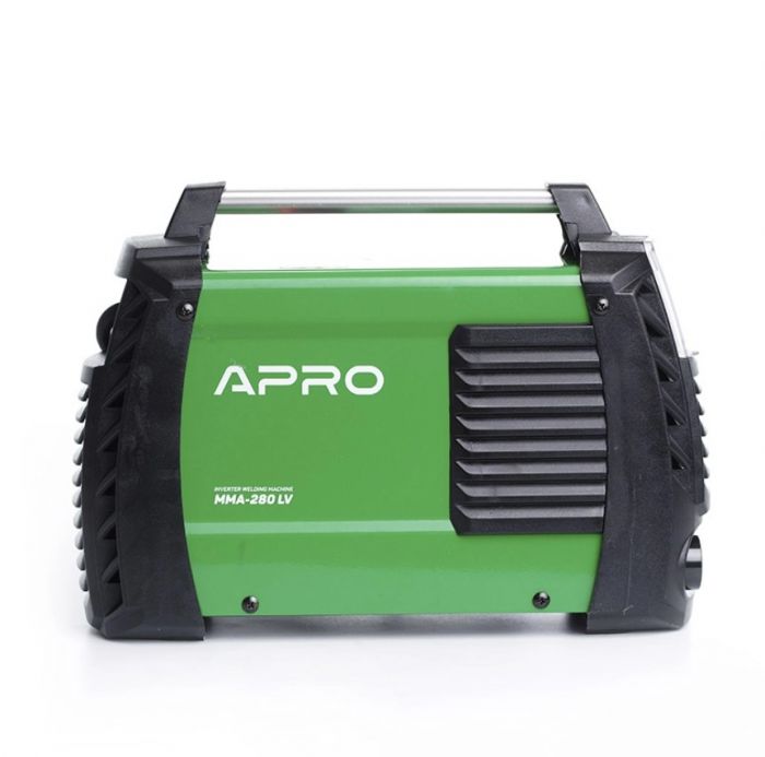 Зварювальний апарат інверторний APRO MMA-160 LV, ел.5мм, + набір кабелів