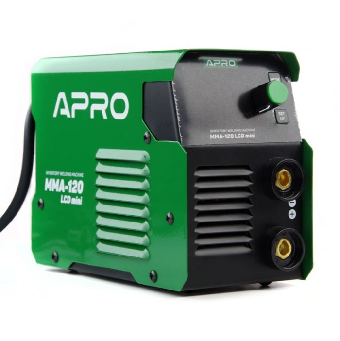 Зварювальний апарат інверторний MMA-120 LCD mini APRO
