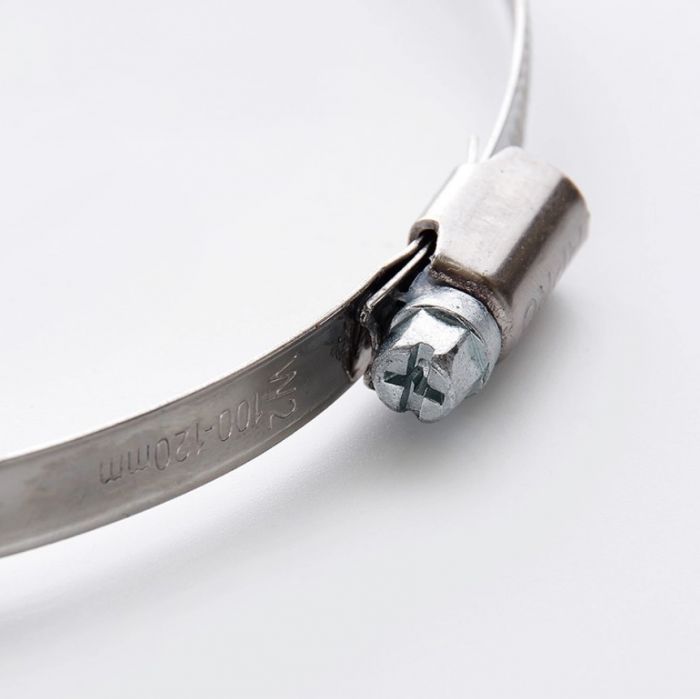 Хомут черв'ячний нержавіючий W2 16-27 мм (пач 50шт) APRO