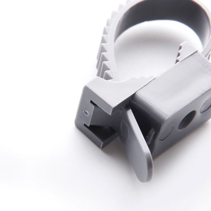 Кріплення ремінцеве сіре 7х80мм (пач 100шт) APRO