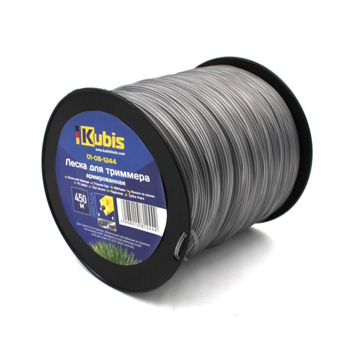 Ліска для тримера армована "зірка" Kubis