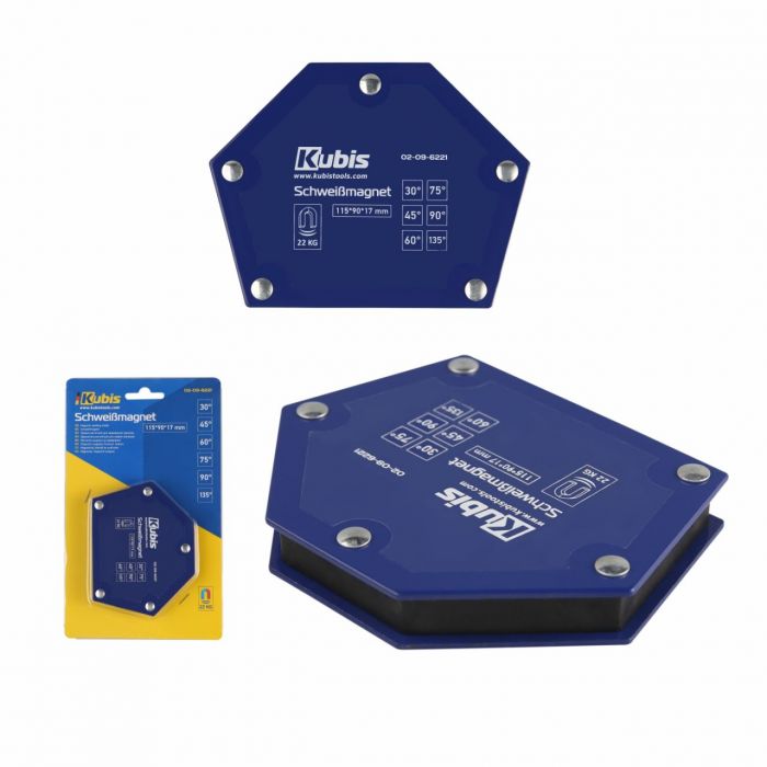 Тримач магнітний для зварювання трапеція Kubis 100*68*14 мм