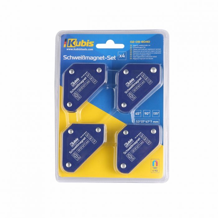 Набір тримачів магнітних для зварювання 4 шт. Kubis