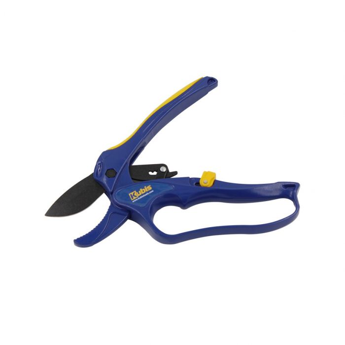 Секатор садовий з храповим механізмом max 20мм, Kubis, 200мм
