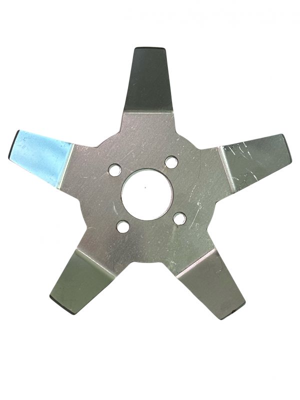 Ніж до мотокоси 5 сегментів нержавійка