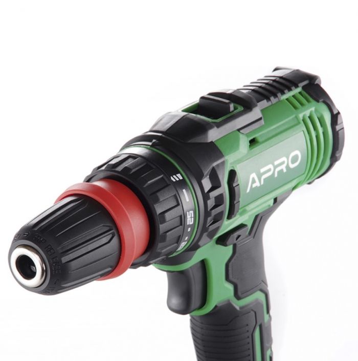Дриль-шуруповерт APRO 20DCK, 20В, без АКБ, без ЗП, кейс