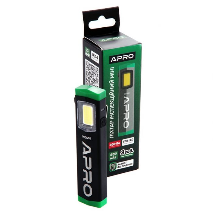 LED ліхтар інспекційний акумулятор APRO